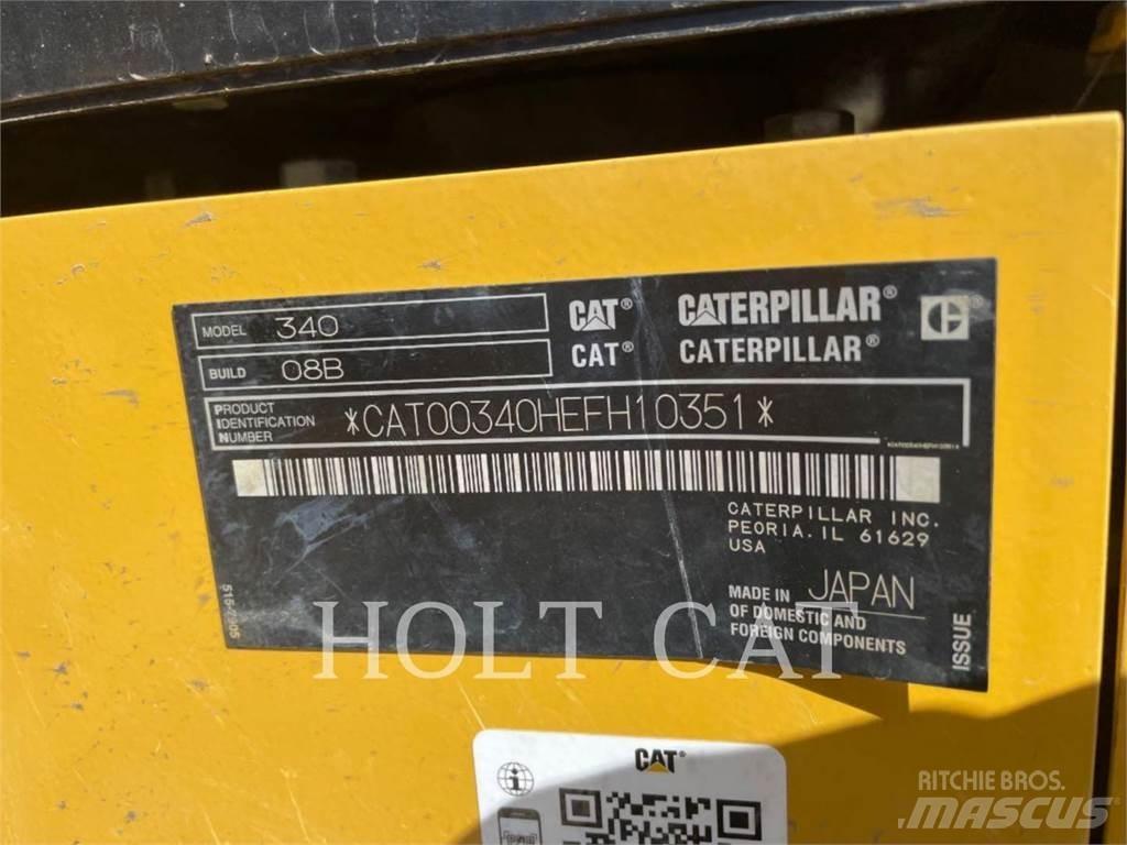 CAT 340 12 TC Crawler excavators
