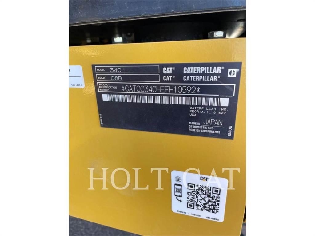 CAT 340 12 TC Crawler excavators