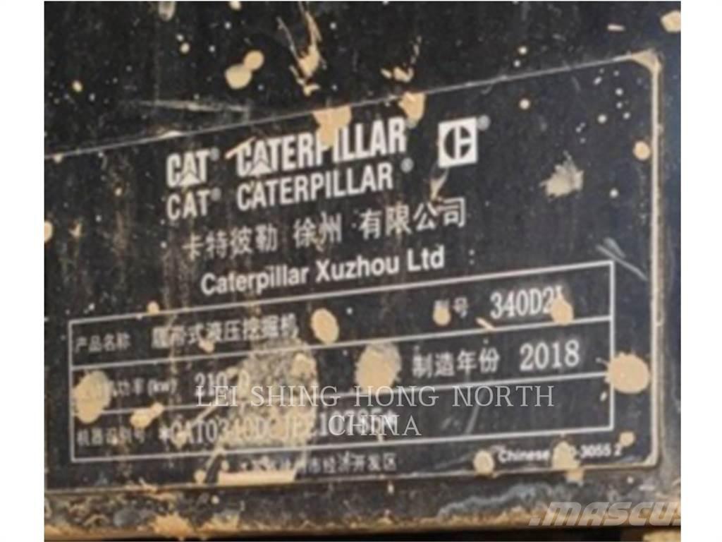 CAT 340D2L Crawler excavators
