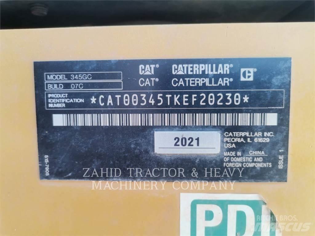 CAT 345-07GC Crawler excavators