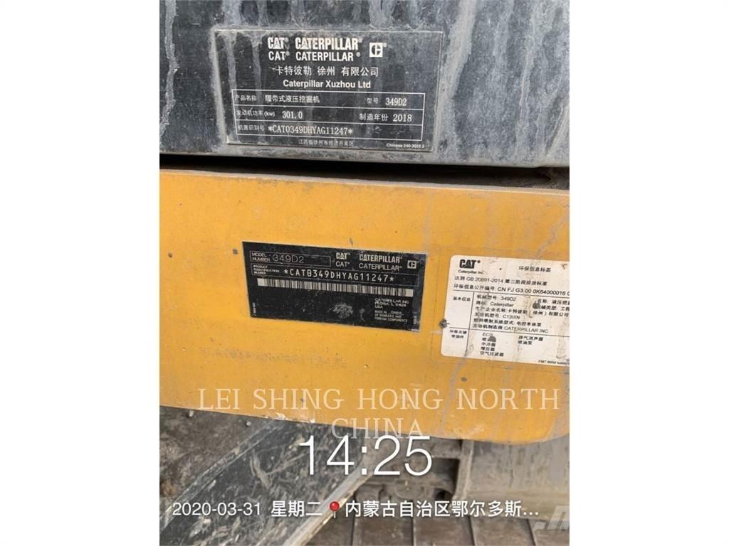CAT 349D2 Crawler excavators