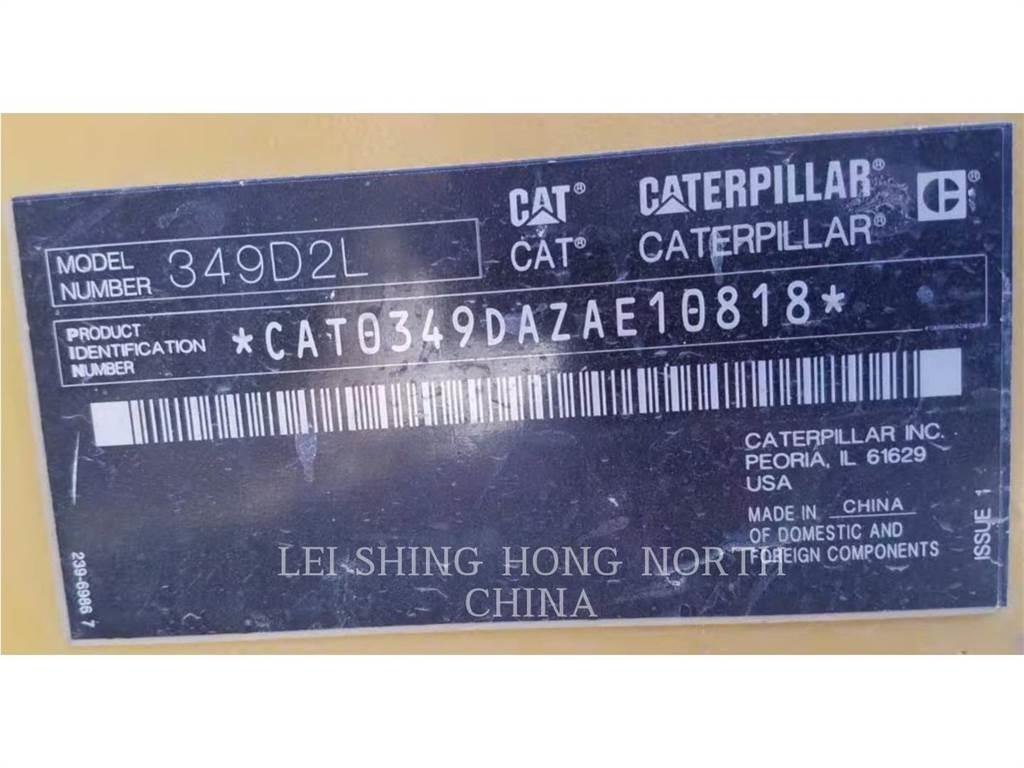 CAT 349D2L Crawler excavators