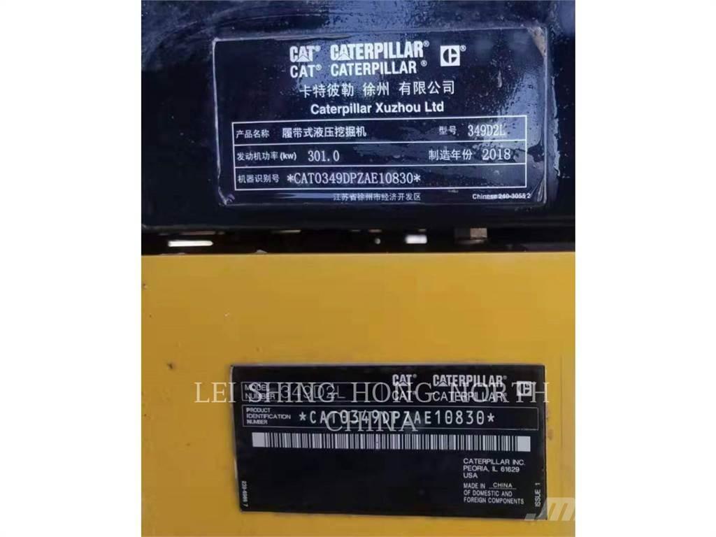 CAT 349D2L Crawler excavators