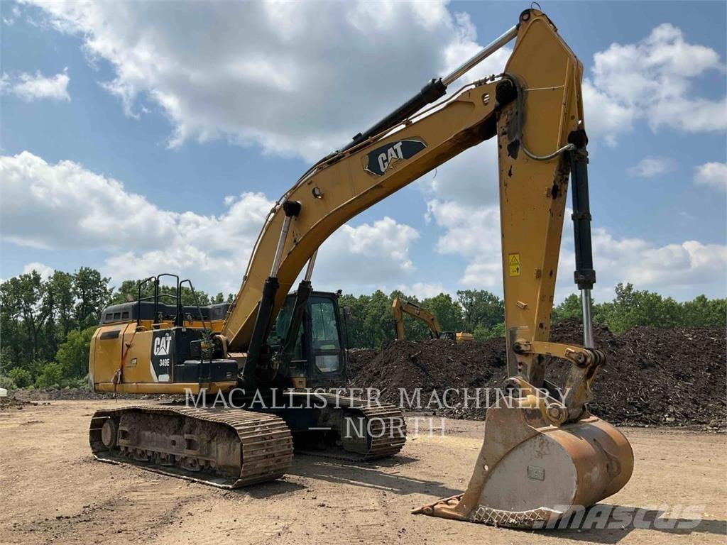 CAT 349EL Crawler excavators
