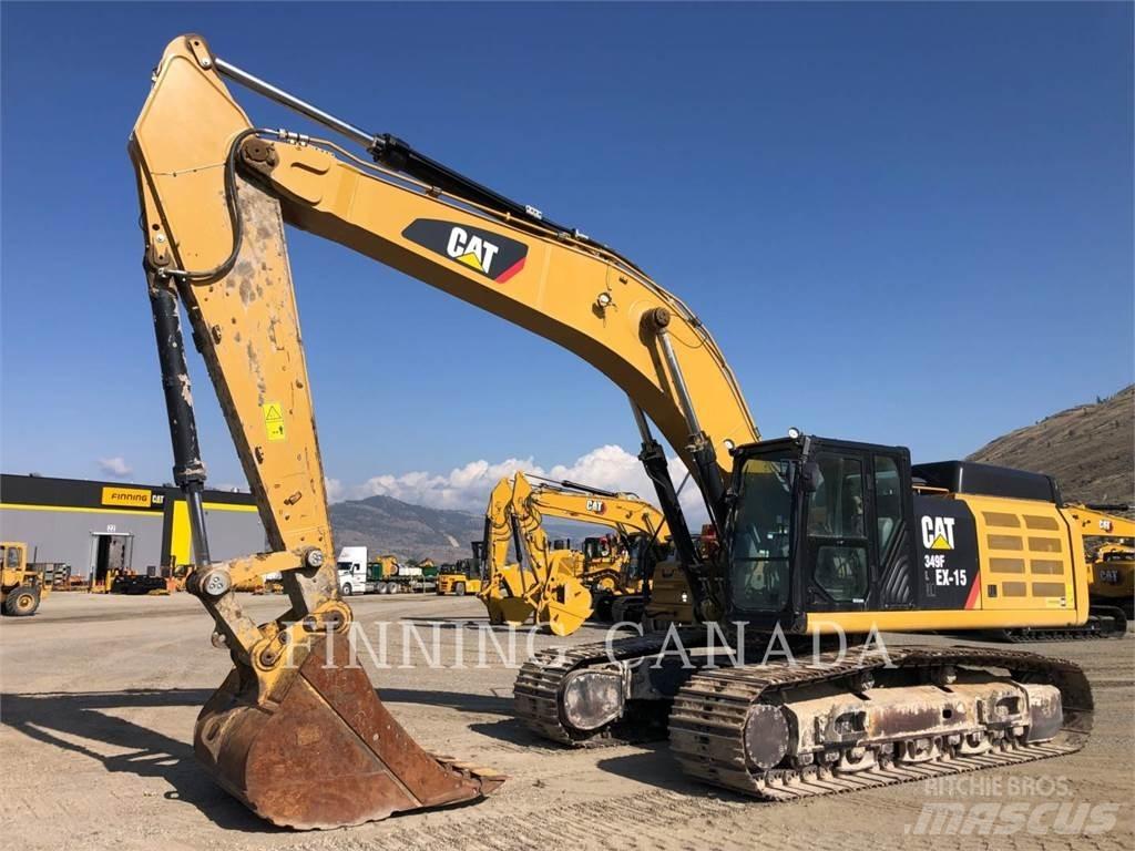 CAT 349FL Crawler excavators