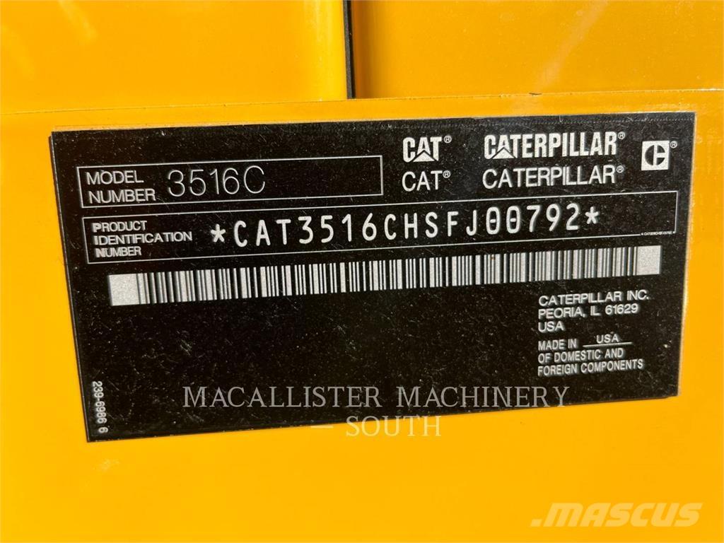 CAT 3516C Diesel Generators