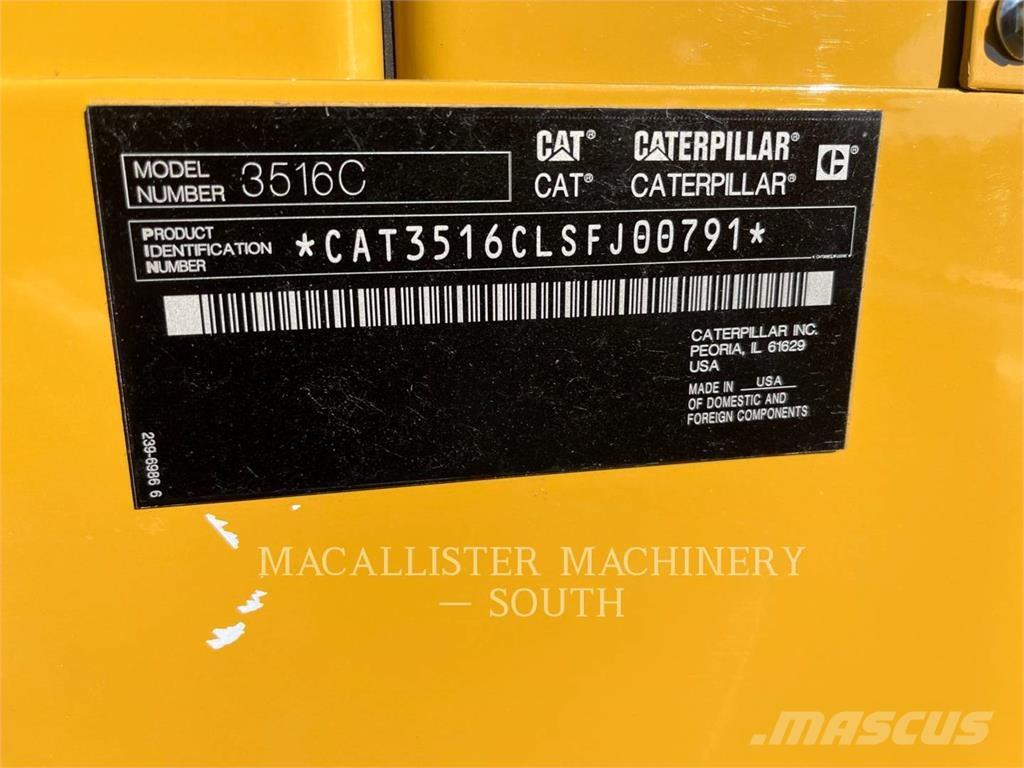 CAT 3516C Diesel Generators