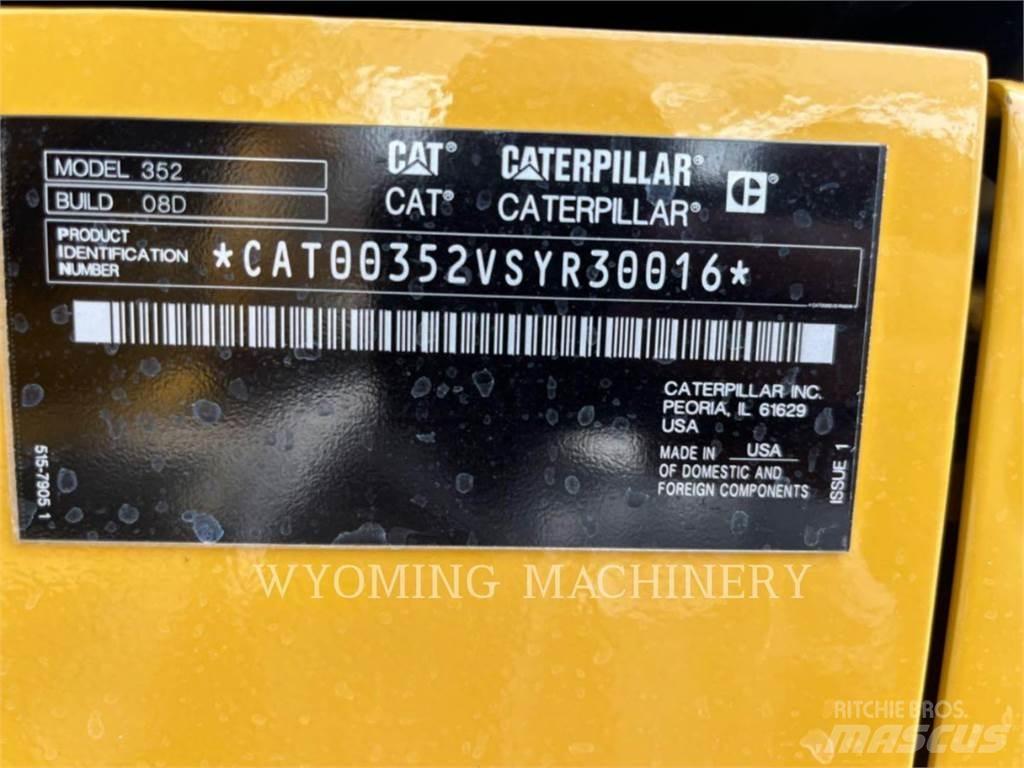 CAT 352 Crawler excavators