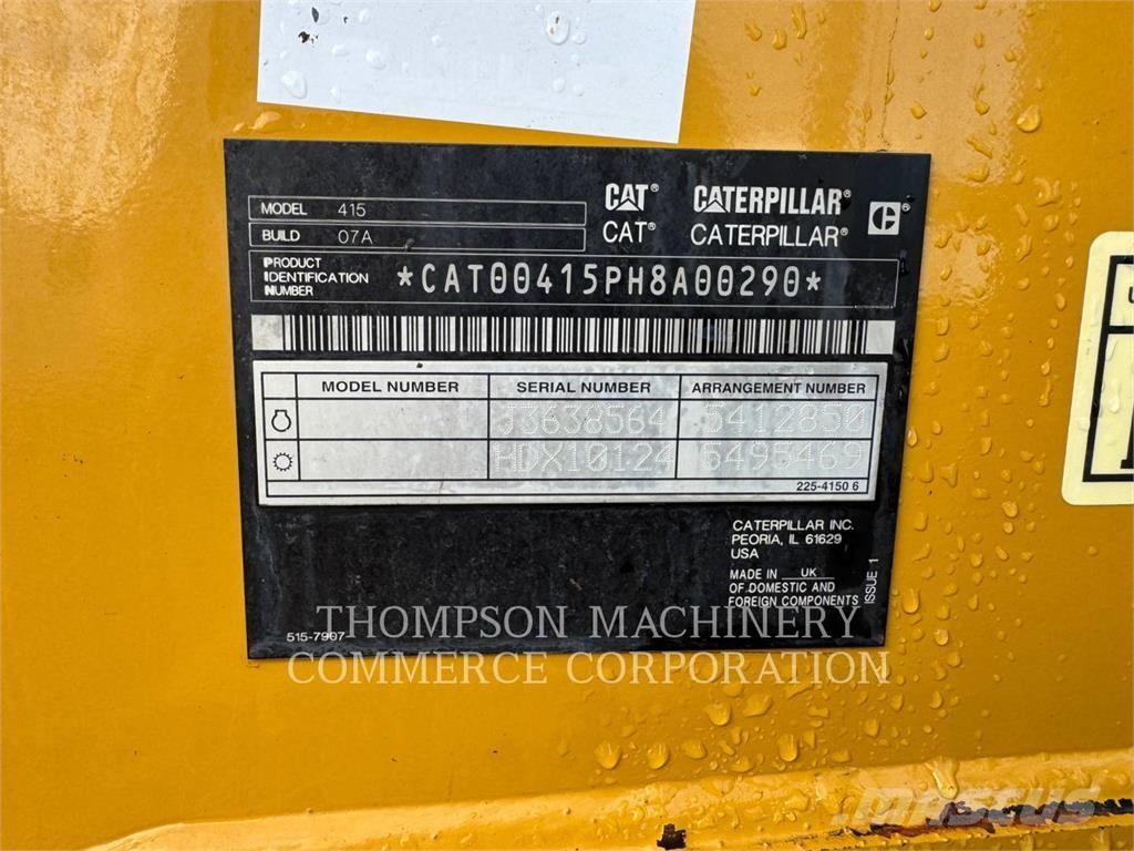 CAT 415 Backhoe loaders