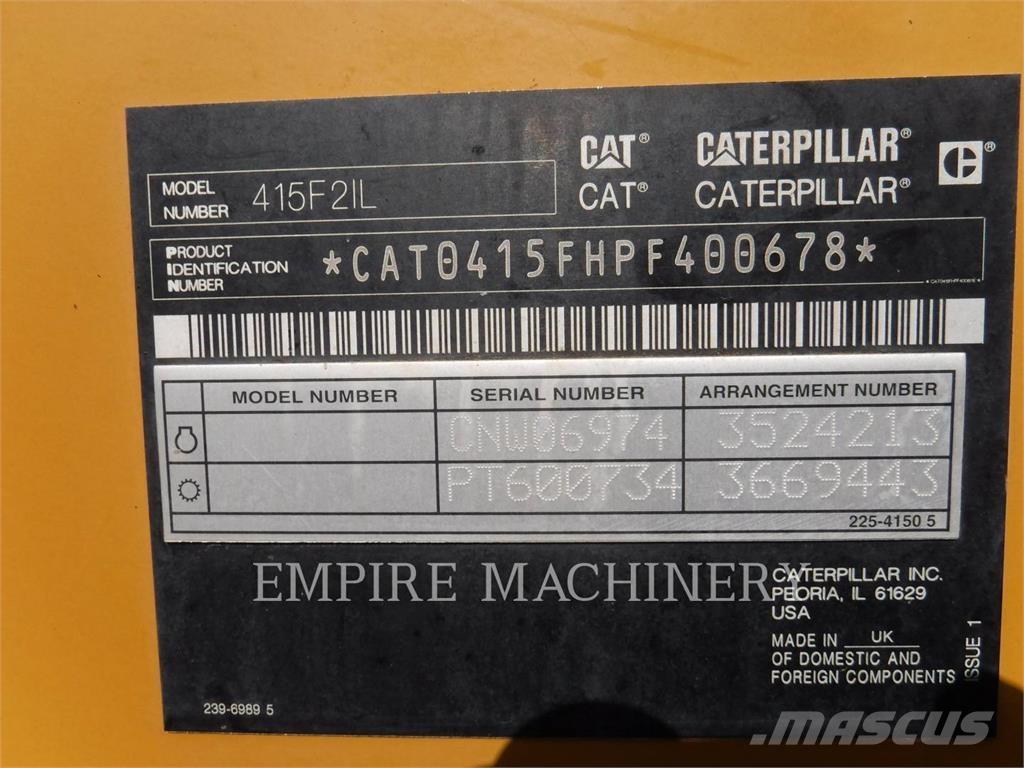 CAT 415F2IL Wheel loaders