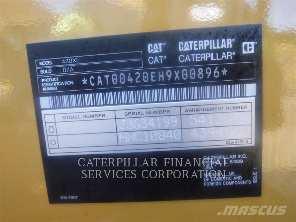CAT 420-07XE Backhoe loaders