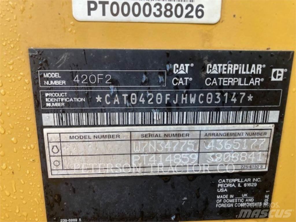 CAT 420F2 Backhoe loaders