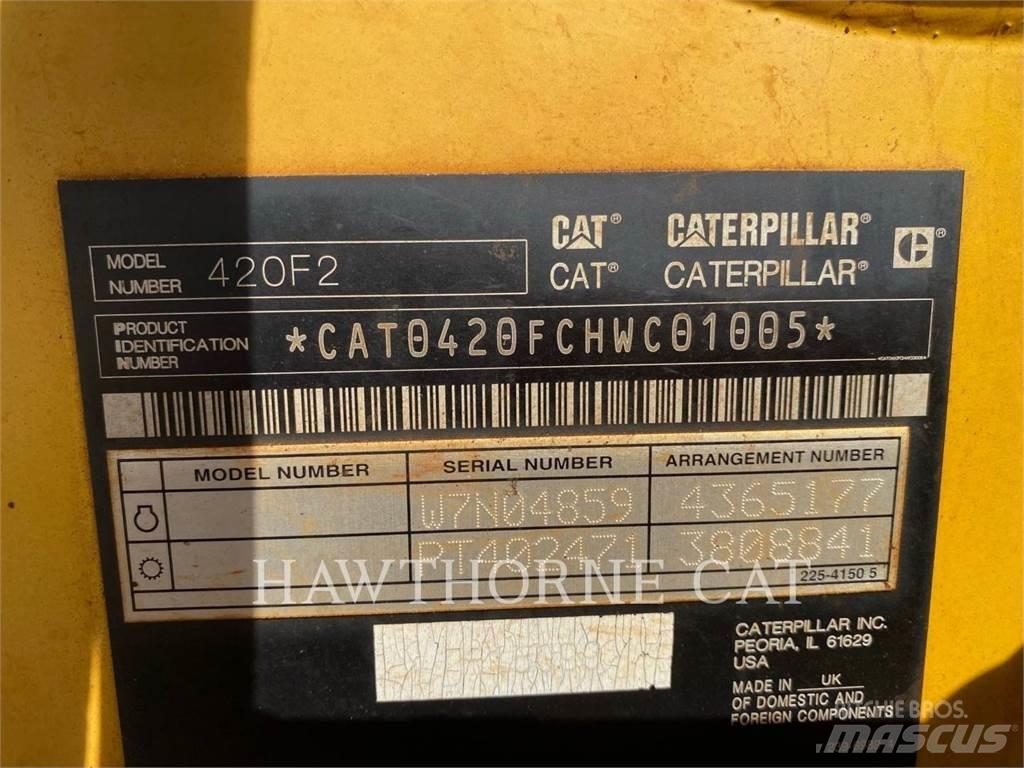 CAT 420F2 Backhoe loaders
