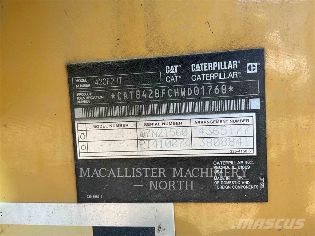 CAT 420F2IT APRQ Backhoe loaders