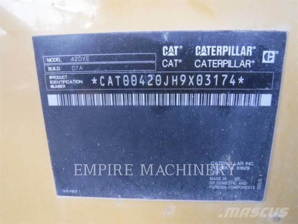 CAT 420XE4ECIP Backhoe loaders