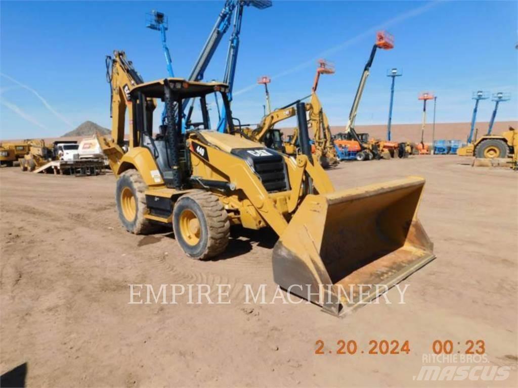 CAT 440-07 4EO Backhoe loaders