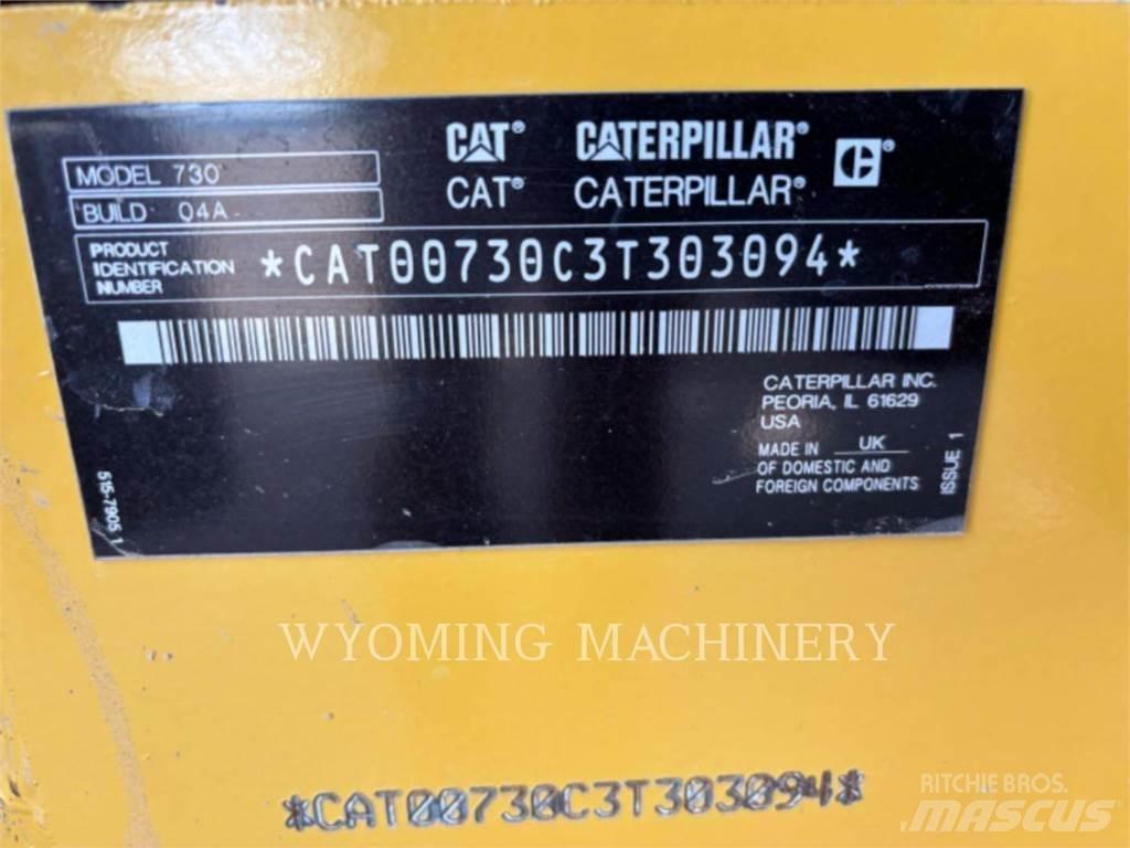 CAT 730 Articulated Dump Trucks (ADTs)