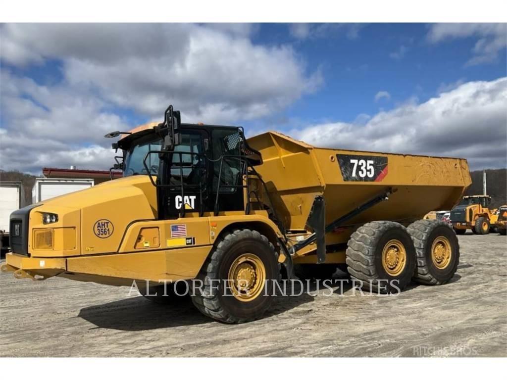 CAT 735 Articulated Dump Trucks (ADTs)