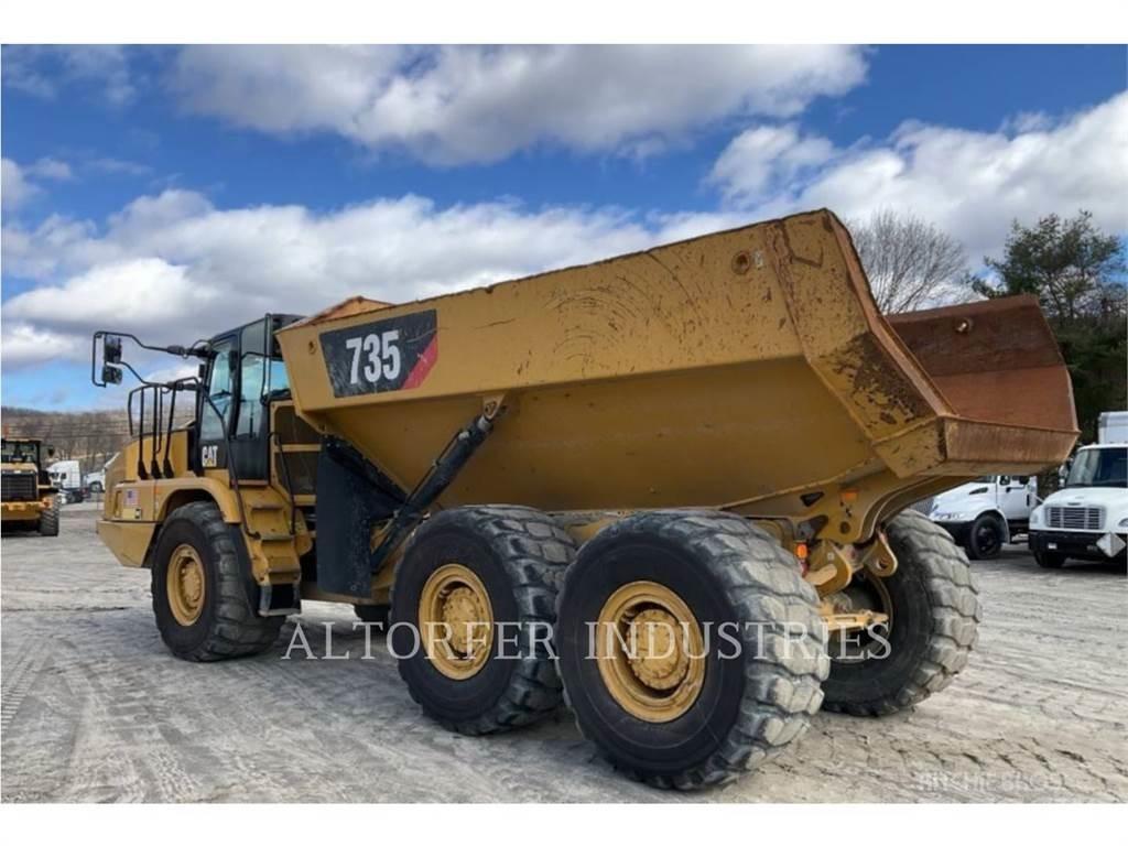CAT 735 Articulated Dump Trucks (ADTs)