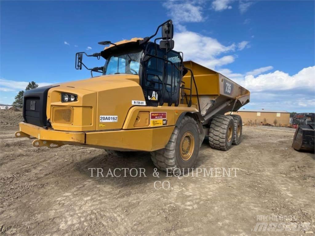 CAT 735 Articulated Dump Trucks (ADTs)