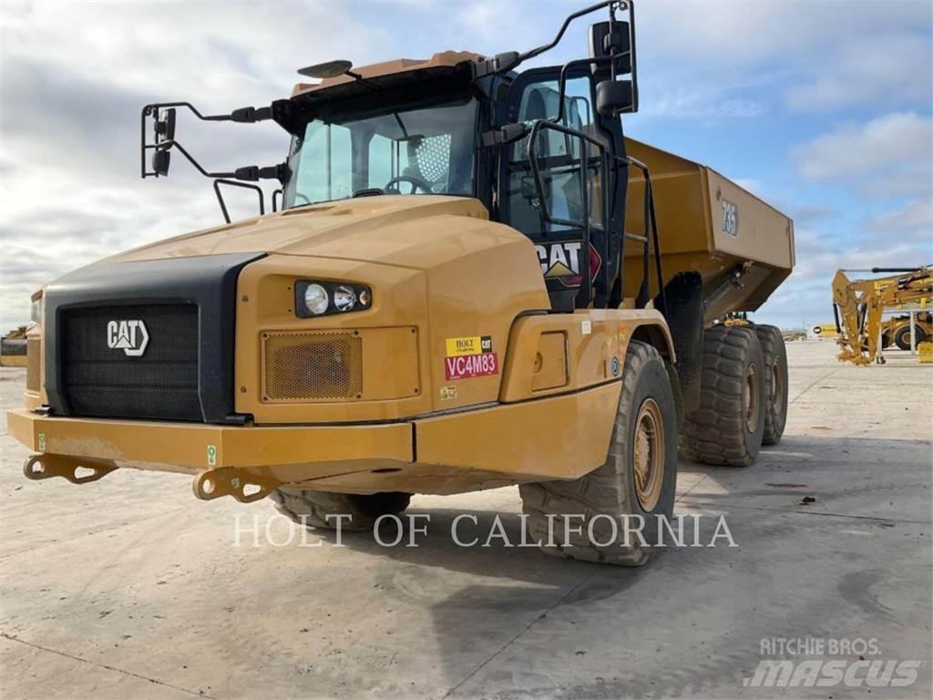 CAT 735 Articulated Dump Trucks (ADTs)
