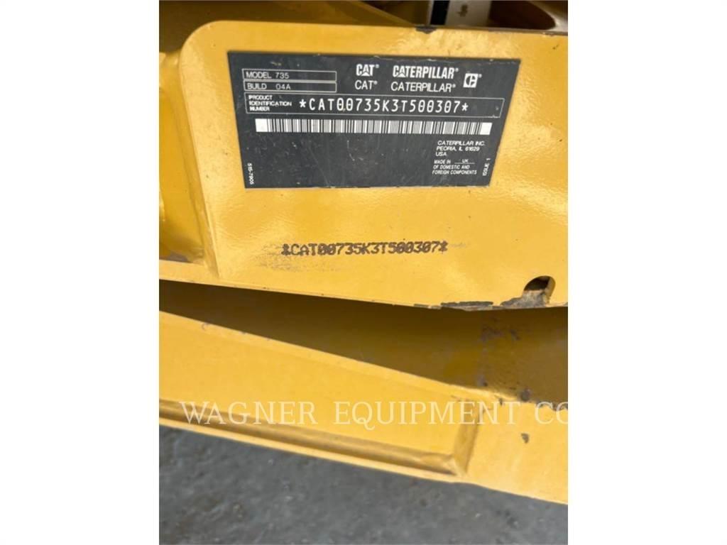 CAT 735 Articulated Dump Trucks (ADTs)