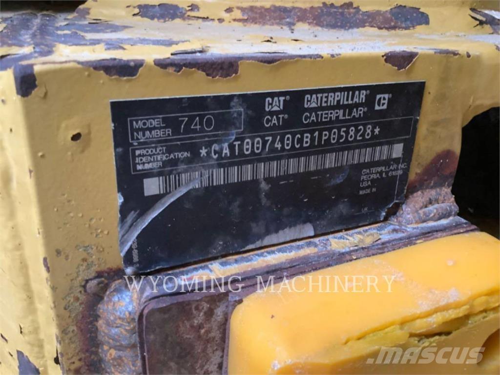 CAT 740 Articulated Dump Trucks (ADTs)