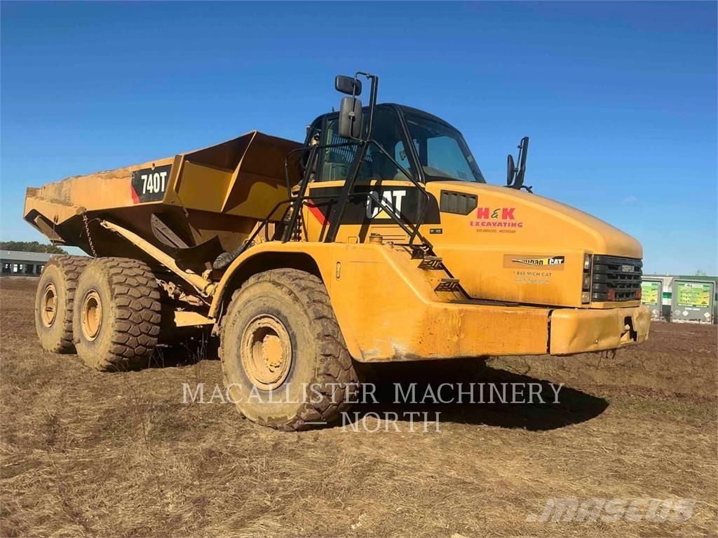 CAT 740 Articulated Dump Trucks (ADTs)