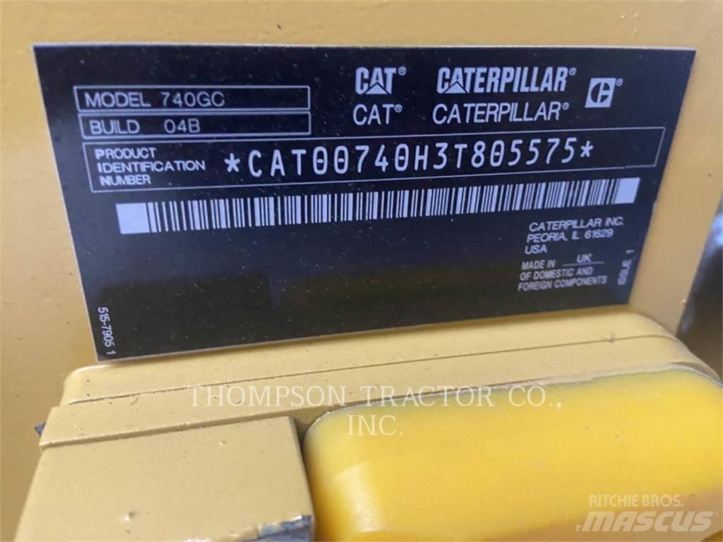 CAT 740 GC Articulated Dump Trucks (ADTs)