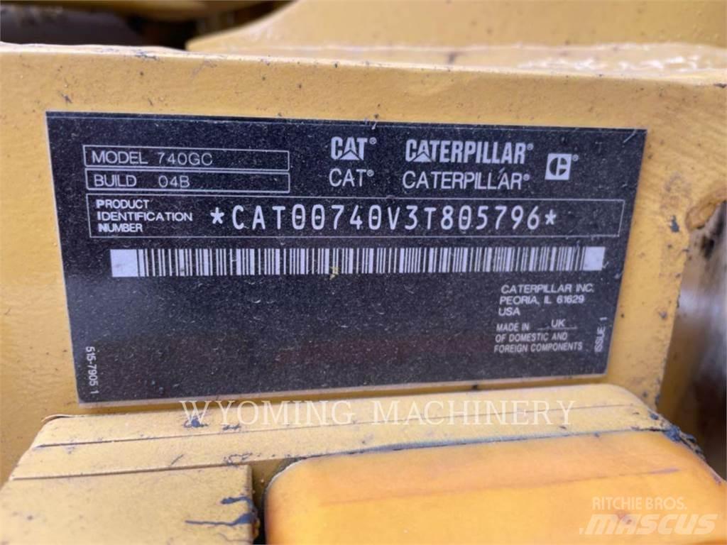 CAT 740 GC Articulated Dump Trucks (ADTs)