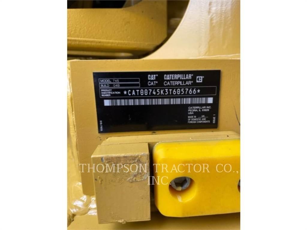 CAT 745 Articulated Dump Trucks (ADTs)