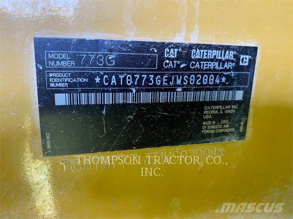 CAT 773G Articulated Dump Trucks (ADTs)