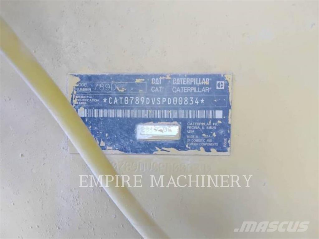 CAT 789D Articulated Dump Trucks (ADTs)