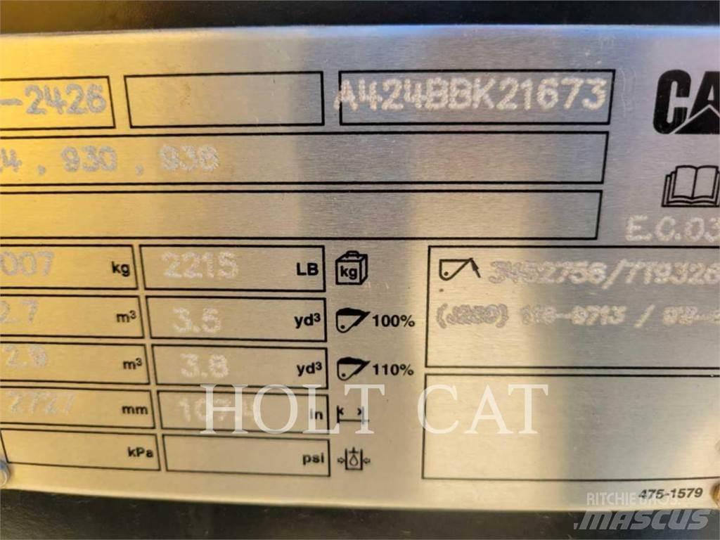 CAT 938 QC Wheel loaders