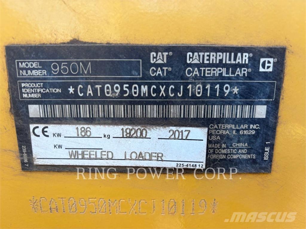 CAT 950MQC Wheel loaders