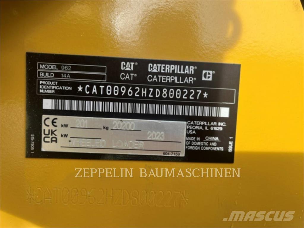 CAT 962-14A Wheel loaders