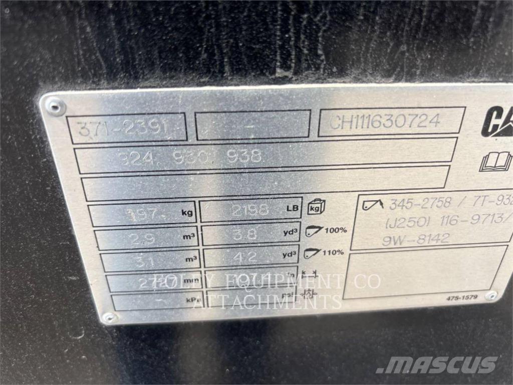 CAT BK38V38GP Wheel loaders