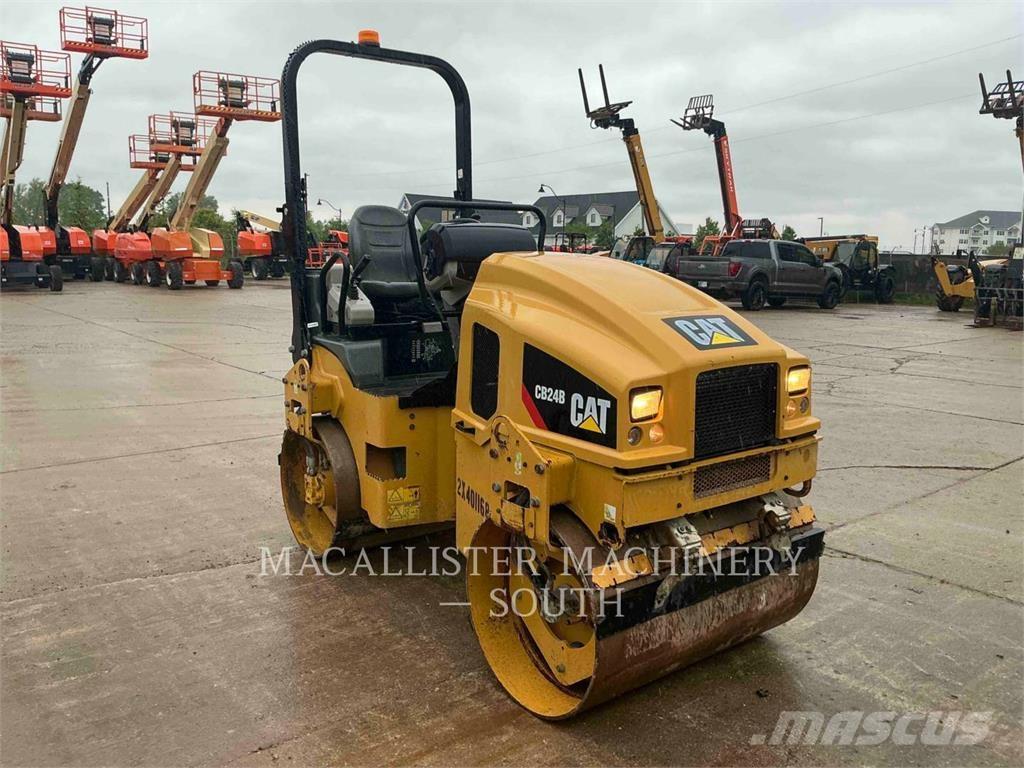 CAT CB 24 B Twin drum rollers
