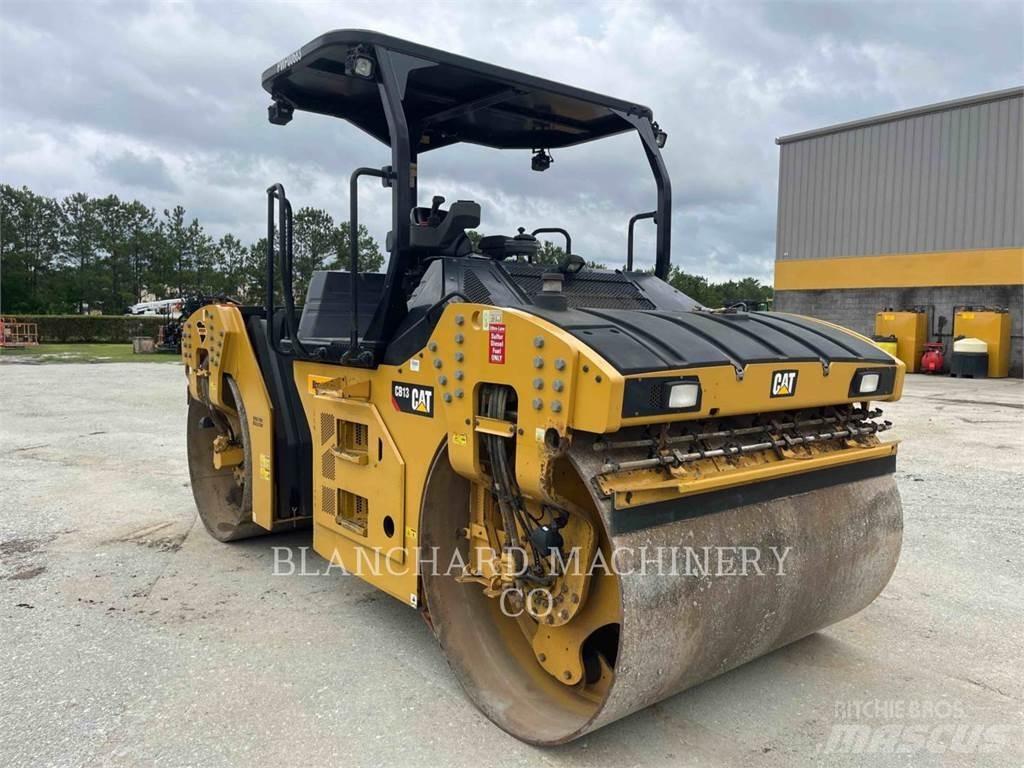CAT CB13 Twin drum rollers