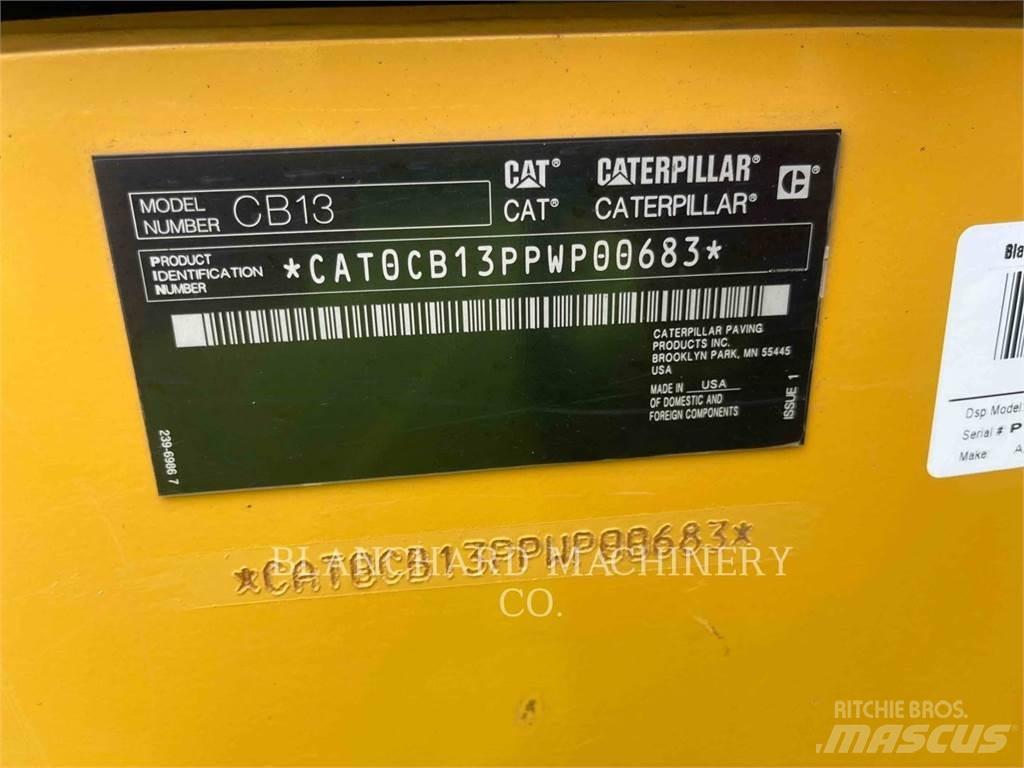 CAT CB13 Twin drum rollers
