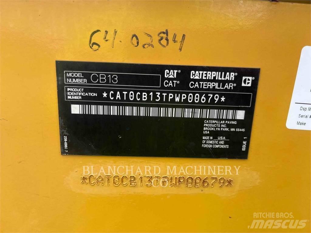 CAT CB13 Twin drum rollers