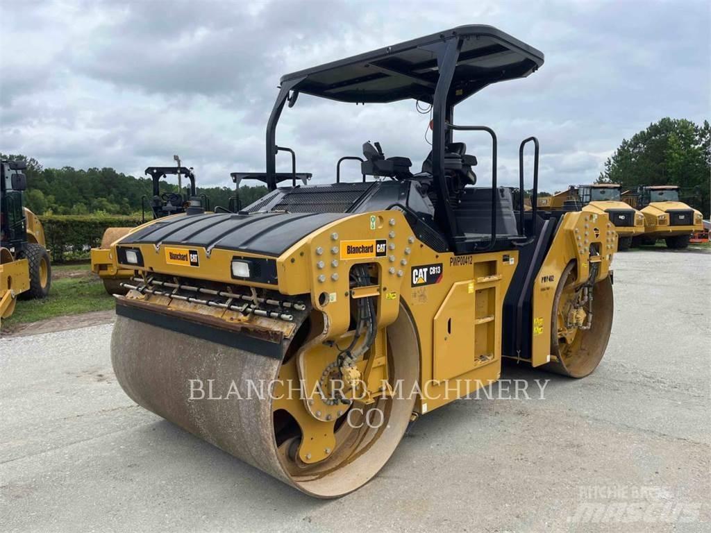 CAT CB13 Twin drum rollers