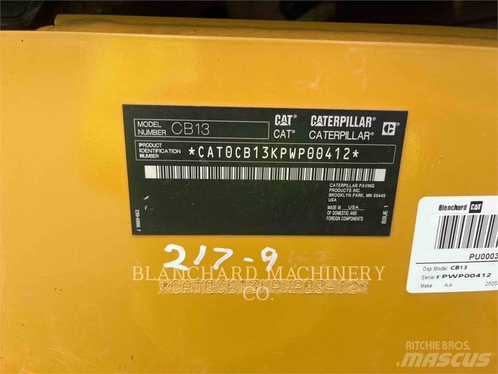 CAT CB13 Twin drum rollers