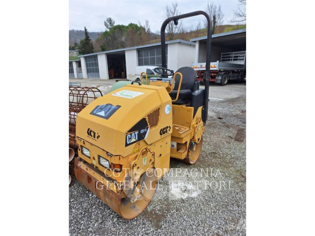 CAT CB14 Twin drum rollers