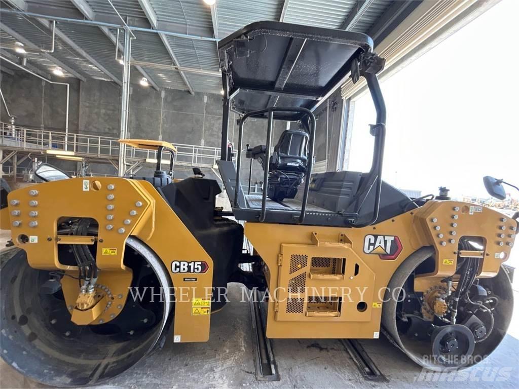 CAT CB15 CW VV Twin drum rollers