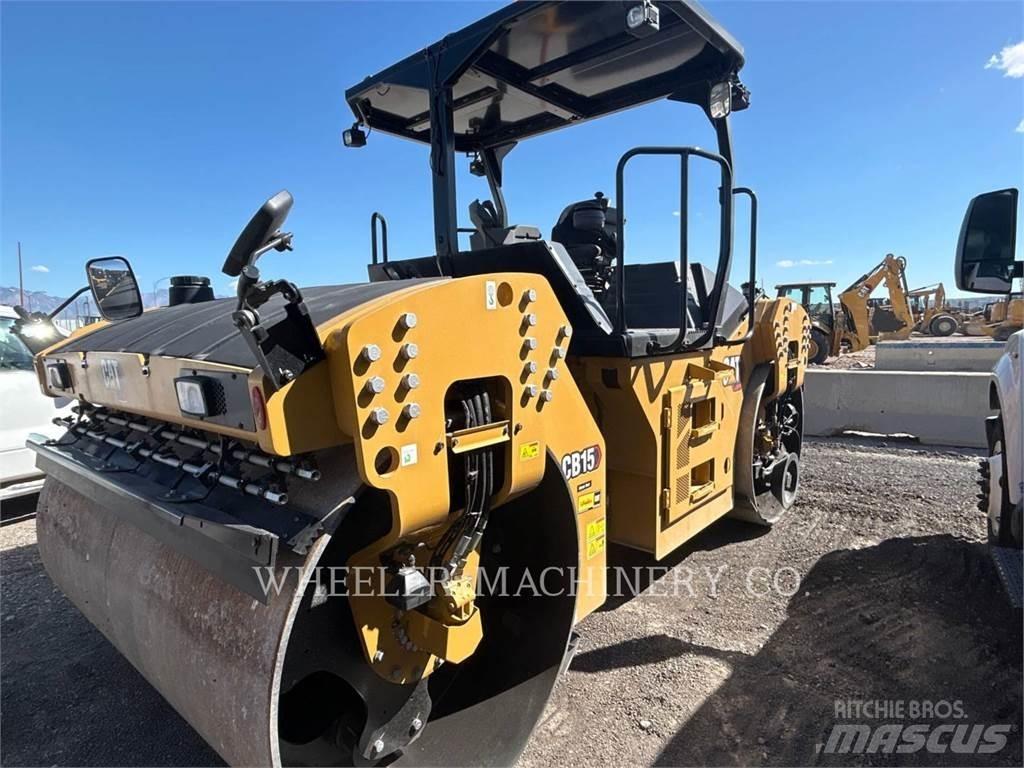 CAT CB15 CW VV Twin drum rollers