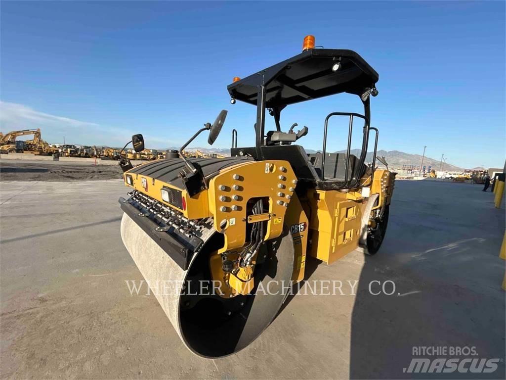 CAT CB15 CW VV Twin drum rollers