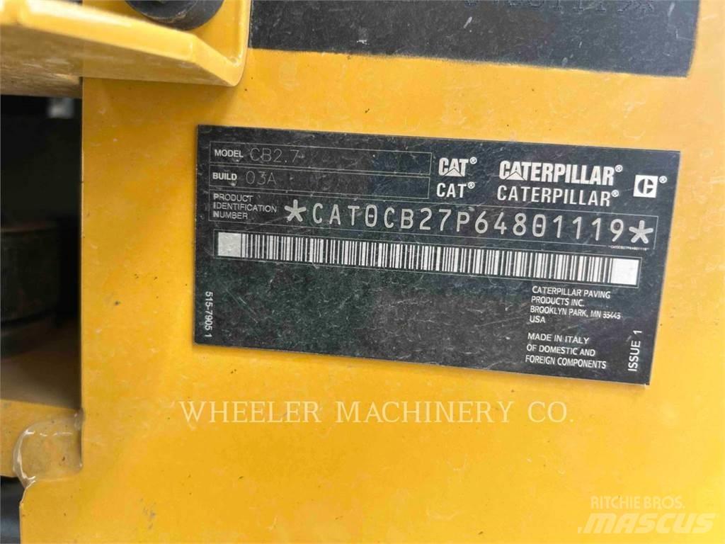 CAT CB2.7 Twin drum rollers