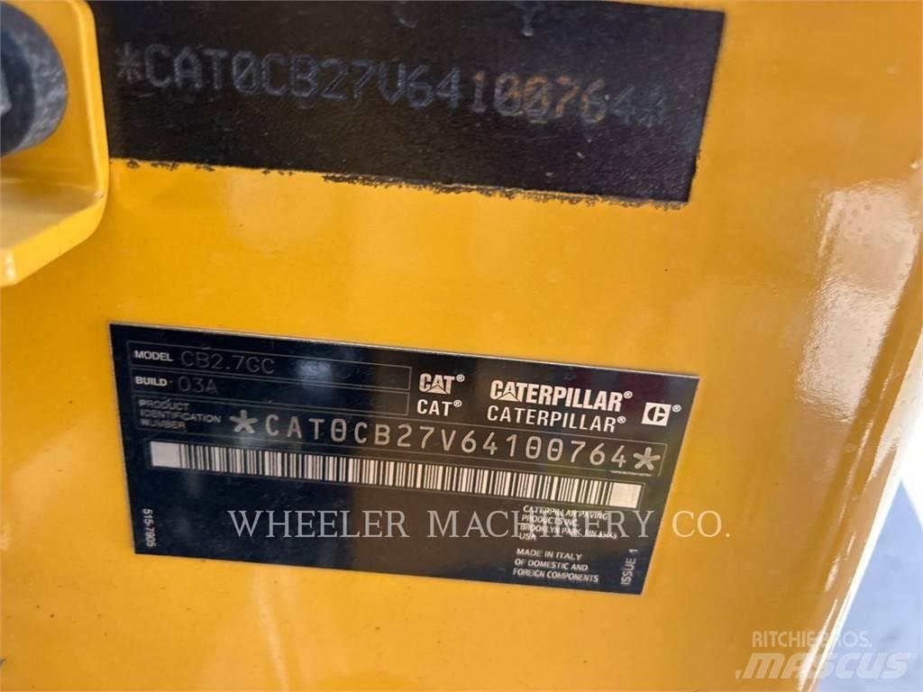CAT CB2.7 GC Twin drum rollers