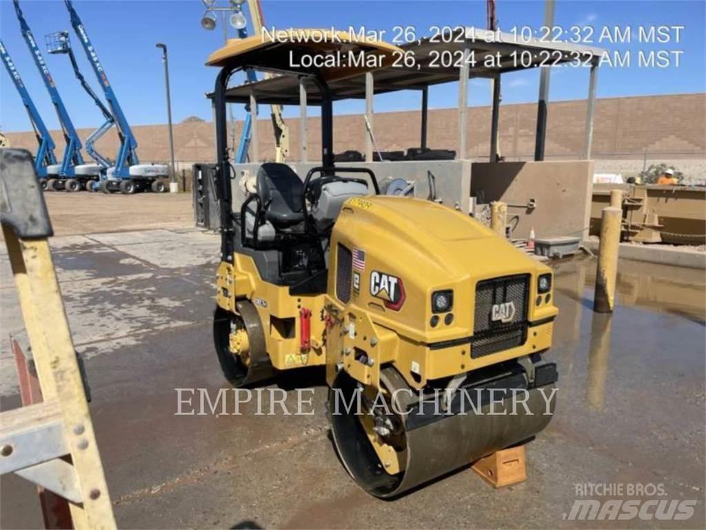 CAT CB2.7GC Twin drum rollers
